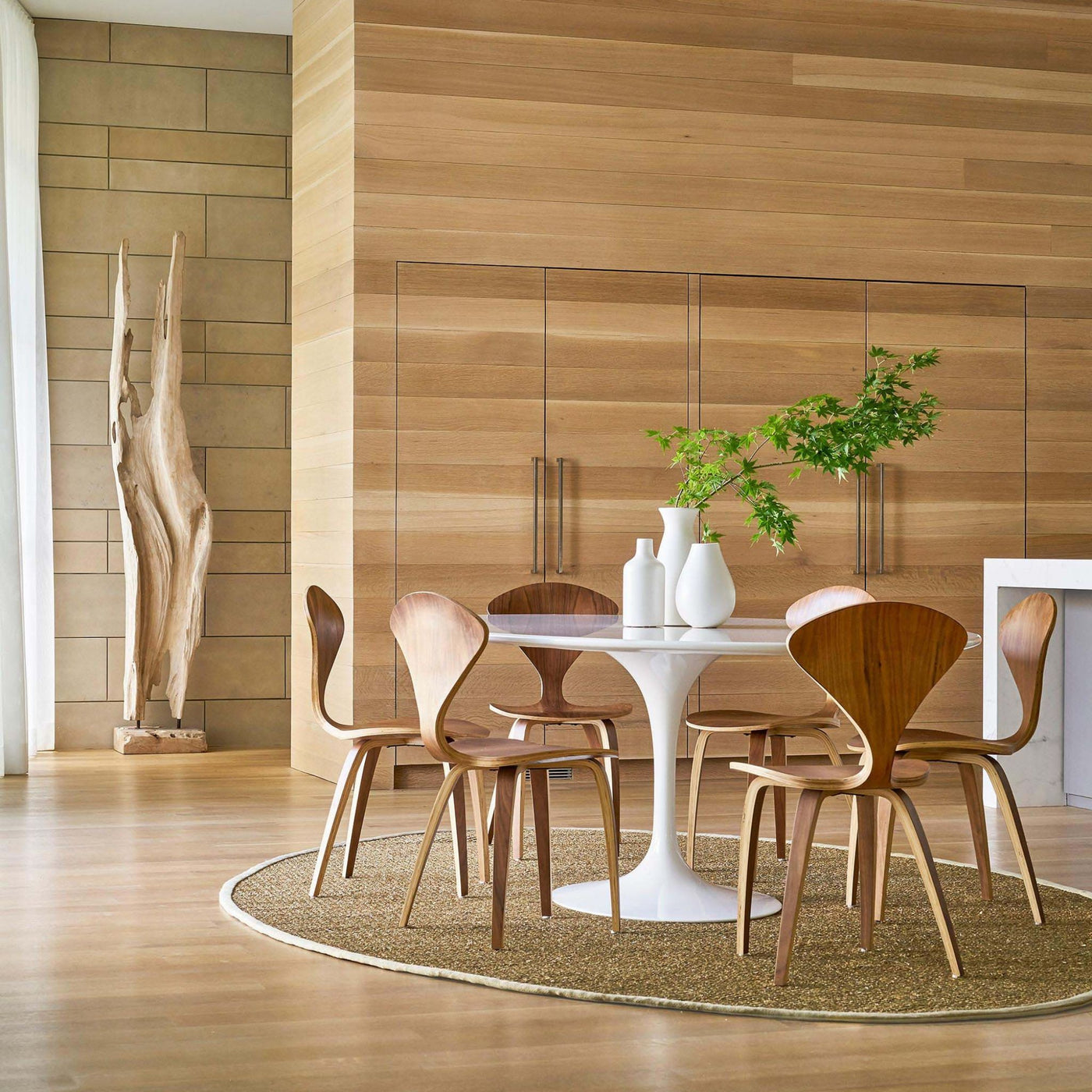 Cerner Chairs with Saarinen Dining Table