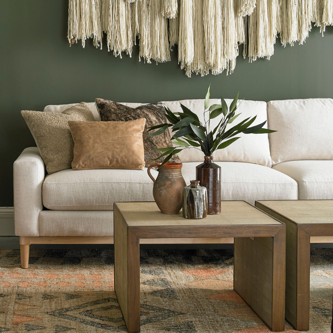 Precedent Furniture Made in North Carolina Cozy Living Room