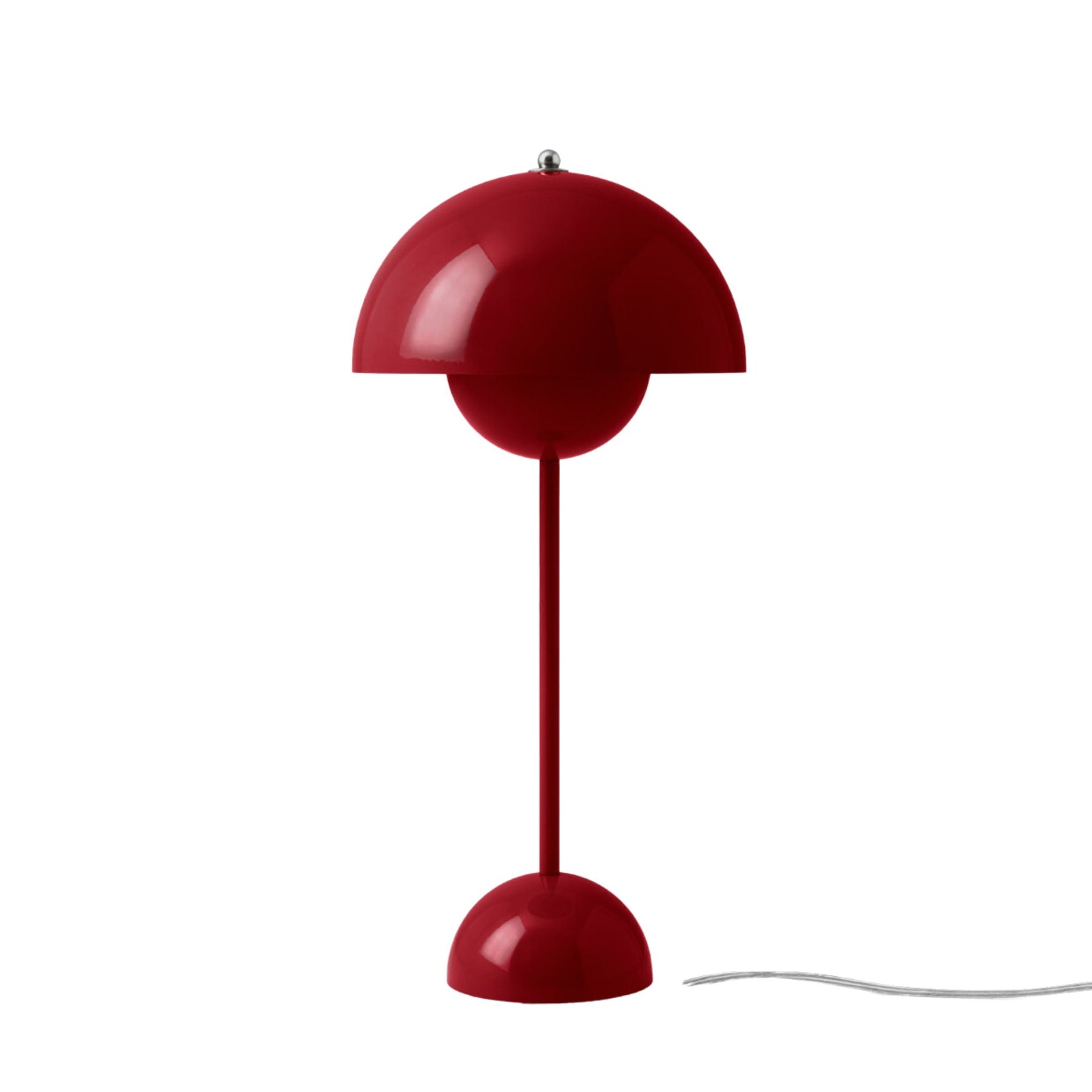 &Tradition VP3 Table Lamp Vermillion Red