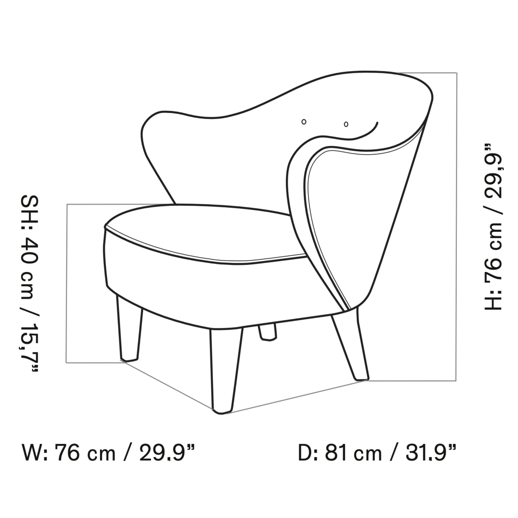 Audo Ingeborg Lounge Chair