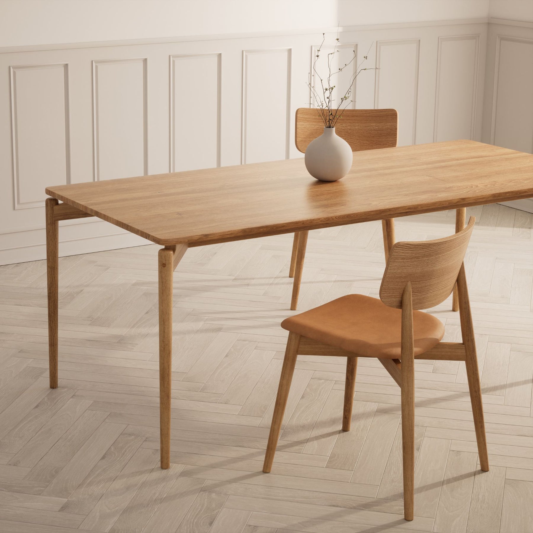 bruunmunch PURE dining table Oak Oil in Home Office