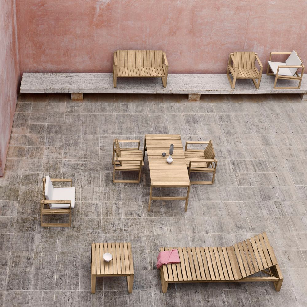 Car Hansen Bodil Kjaer Teak Outdoor Collection Aerial View