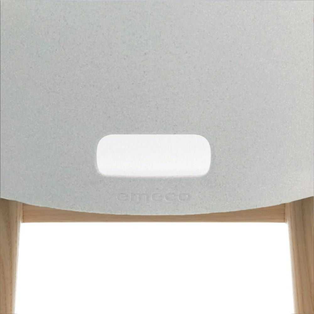 Emeco Alfi Chair White Seat Details