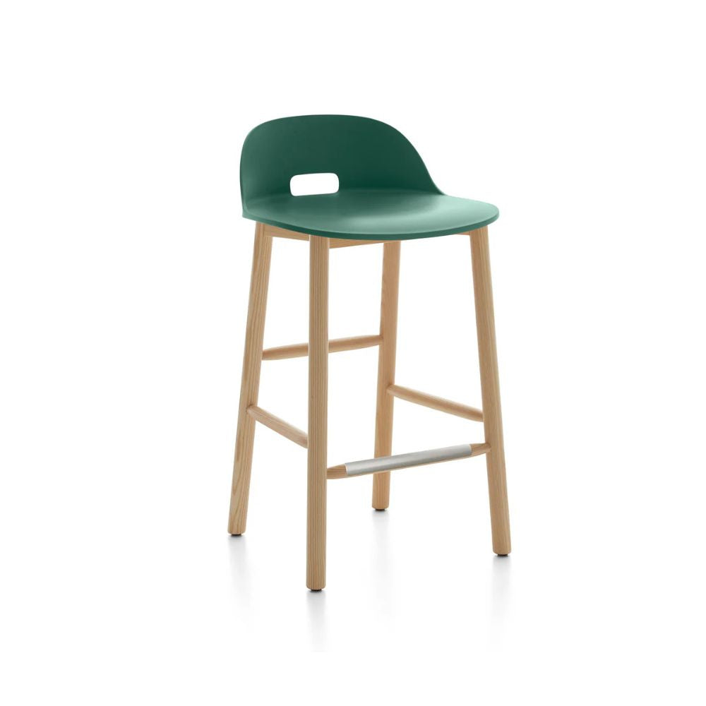 Emeco Alfi Low Back Stool