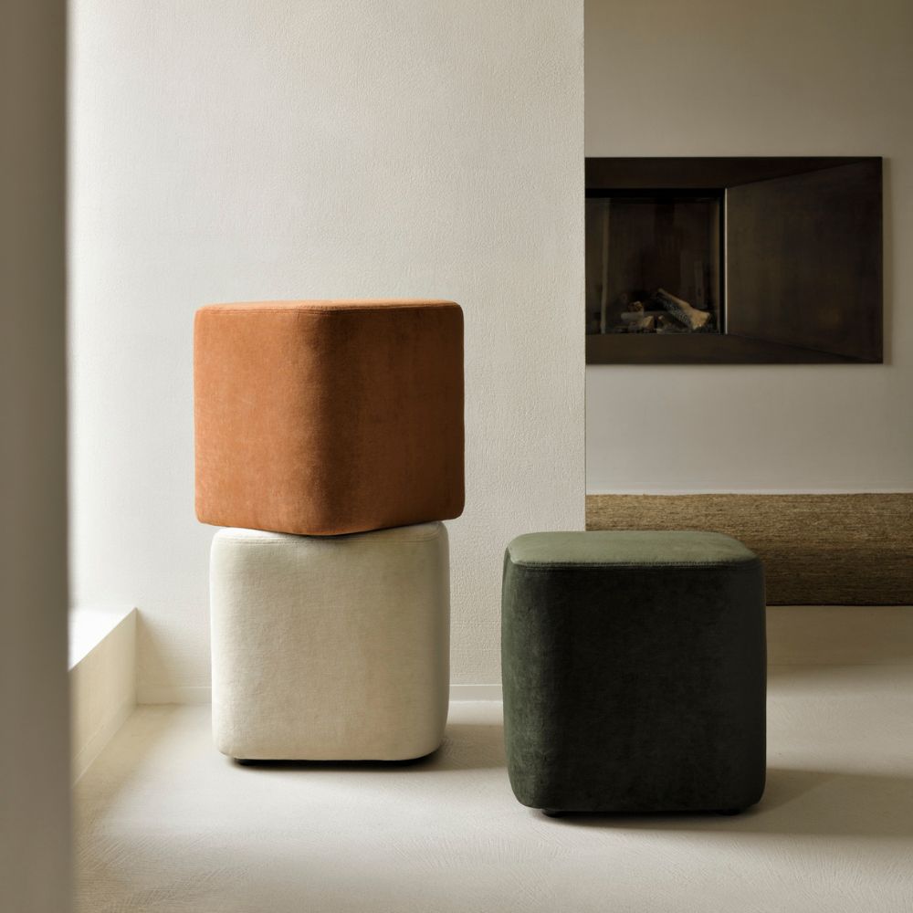 Ethnicraft Cube Pouf