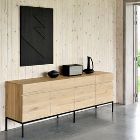 ethnicraft-oak-ligna-sideboard-4-door-in-living-room-with-natural-light-51116