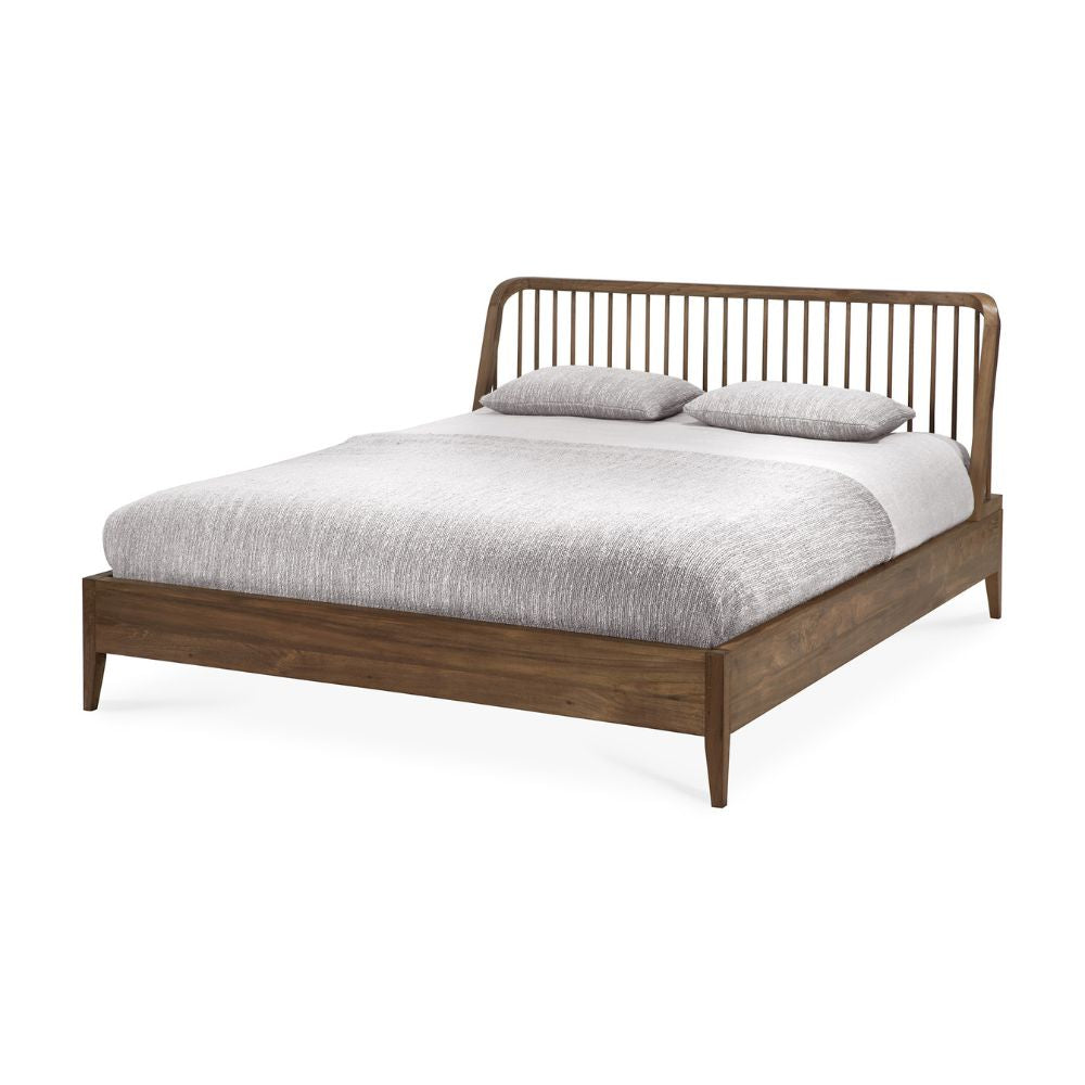 Ethnicraft Spindle Bed Reclaimed Teak