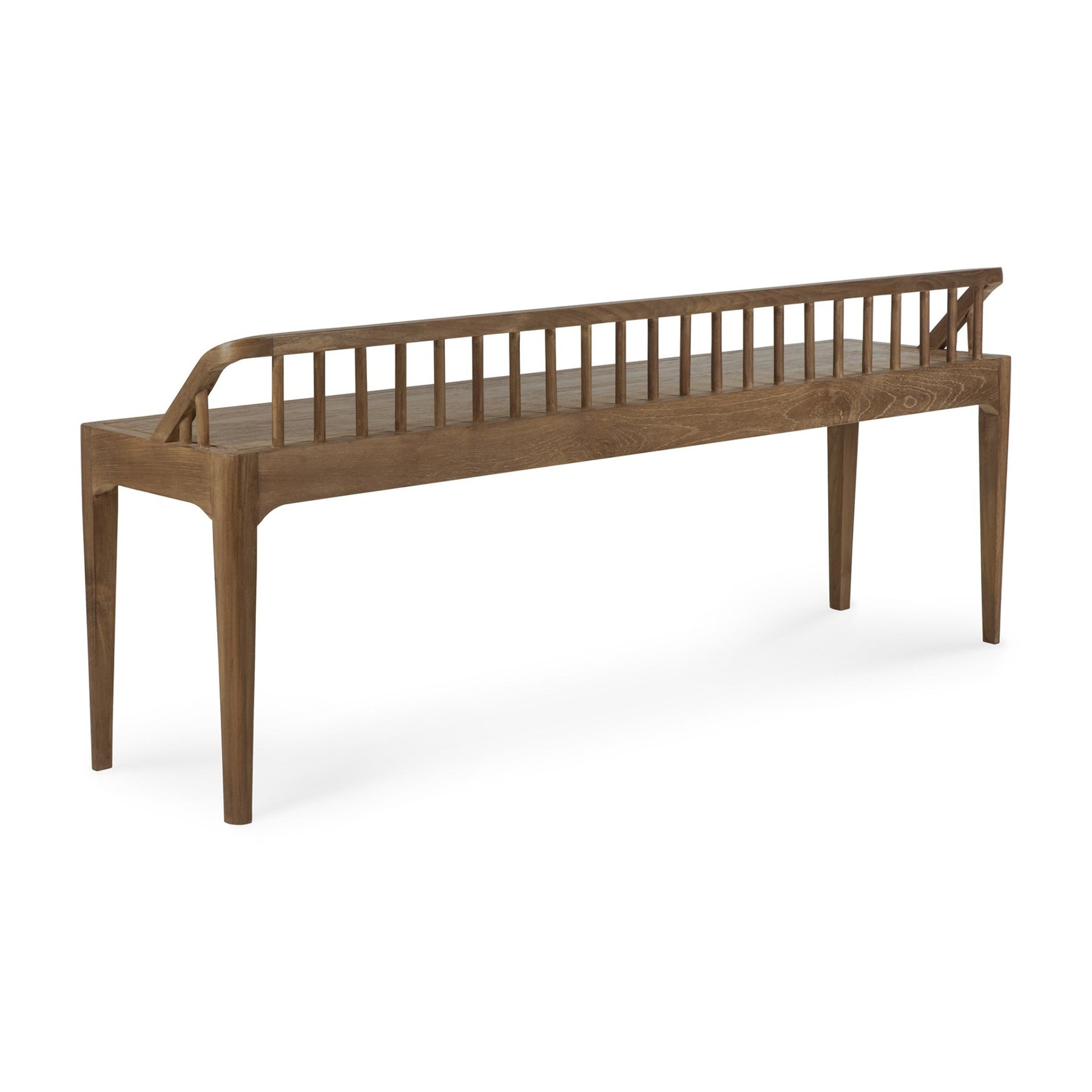 Ethnicraft Spindle Bench Reclaimed Teak Back