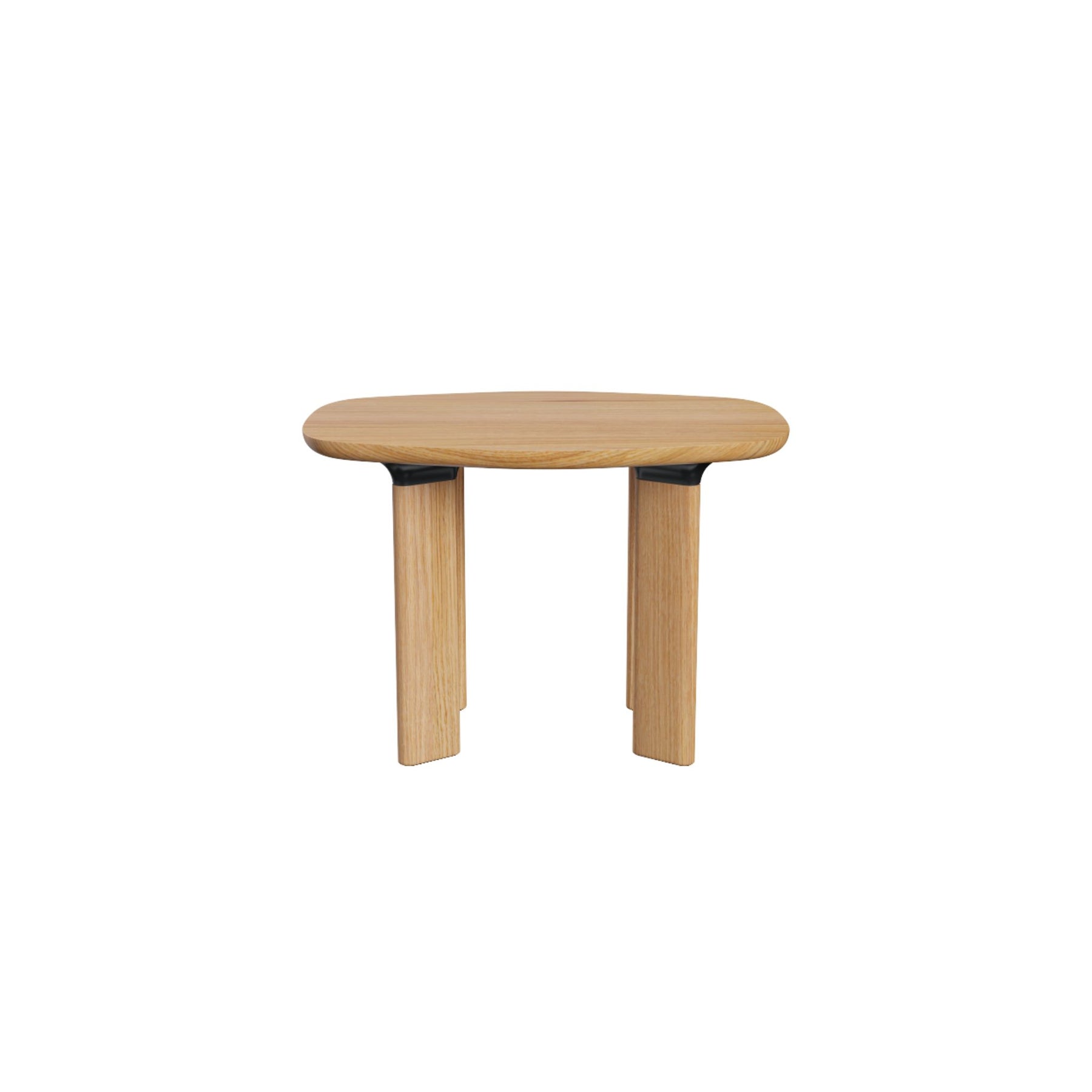 Fritz Hansen Analog Side Table JH43A Natural Oak Front
