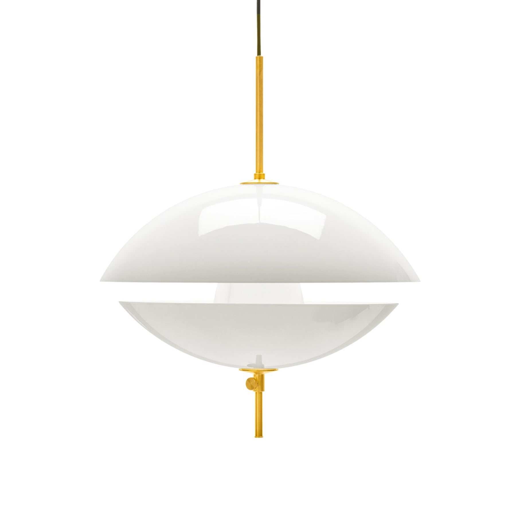 Fritz Hansen Clam Pendant 21.6" Partially Open