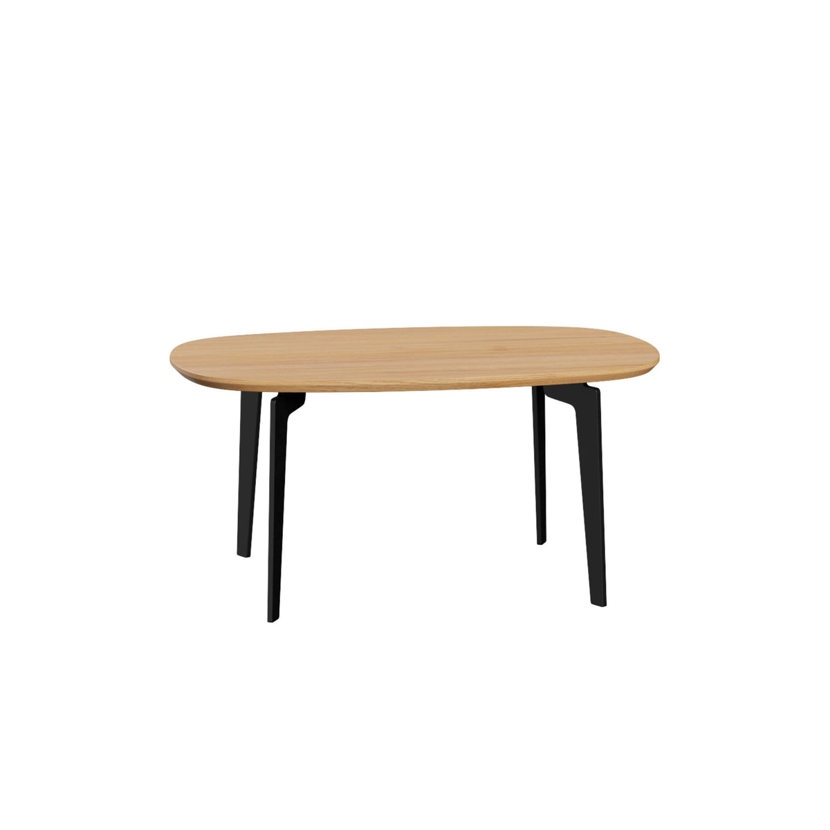 Fritz Hansen Join Coffee Table Small Oval Oak Clear Lacquer