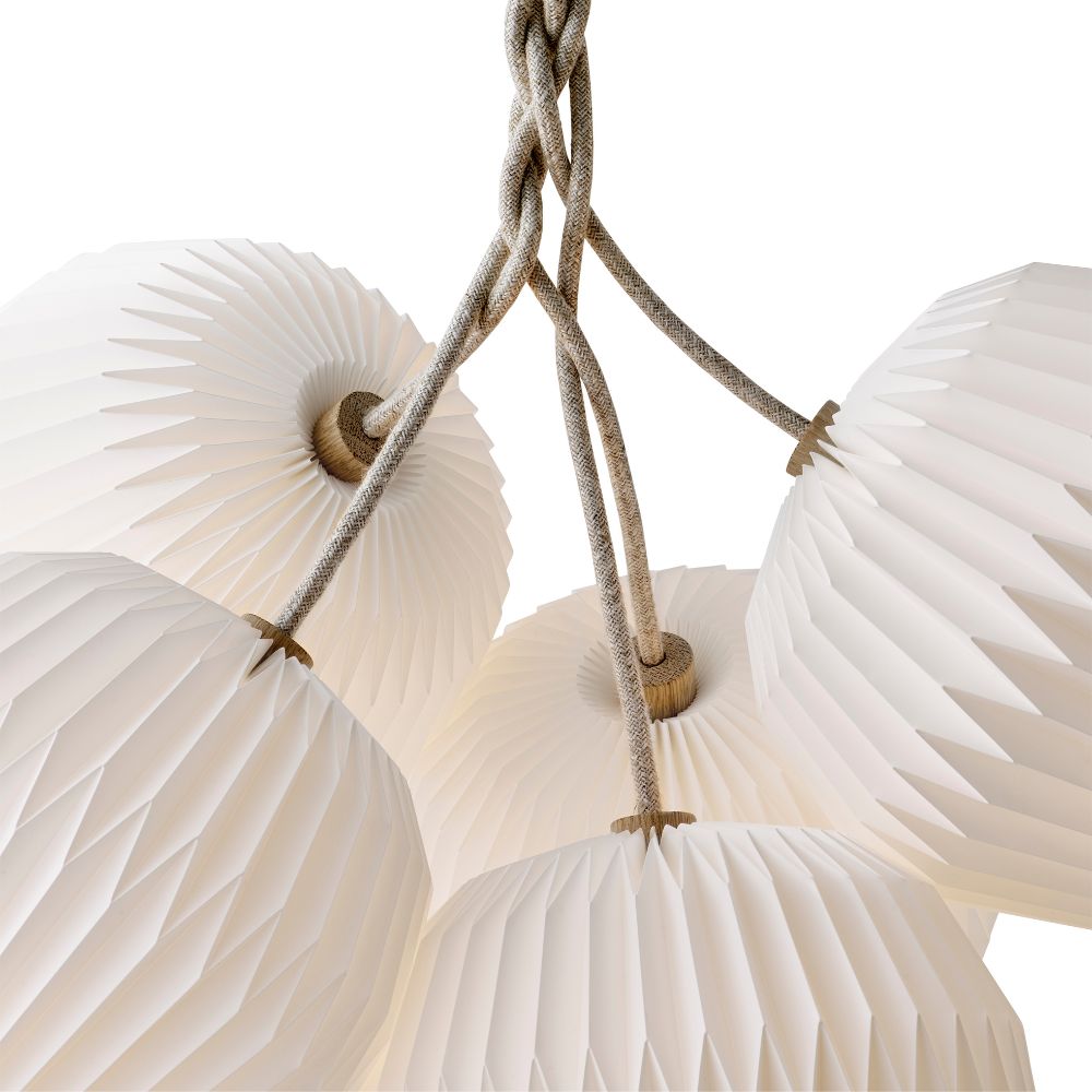 Le Klint Bouquet Chandelier 5 Shades Top Detail