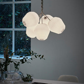 Le Klint Bouquet Chandelier 5 Shades Medium Illuminated in Dining Room