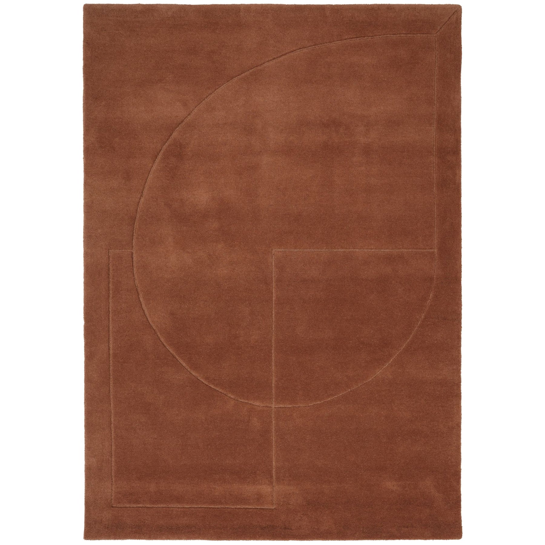 Linie Design Lineal Poem Rug Amber