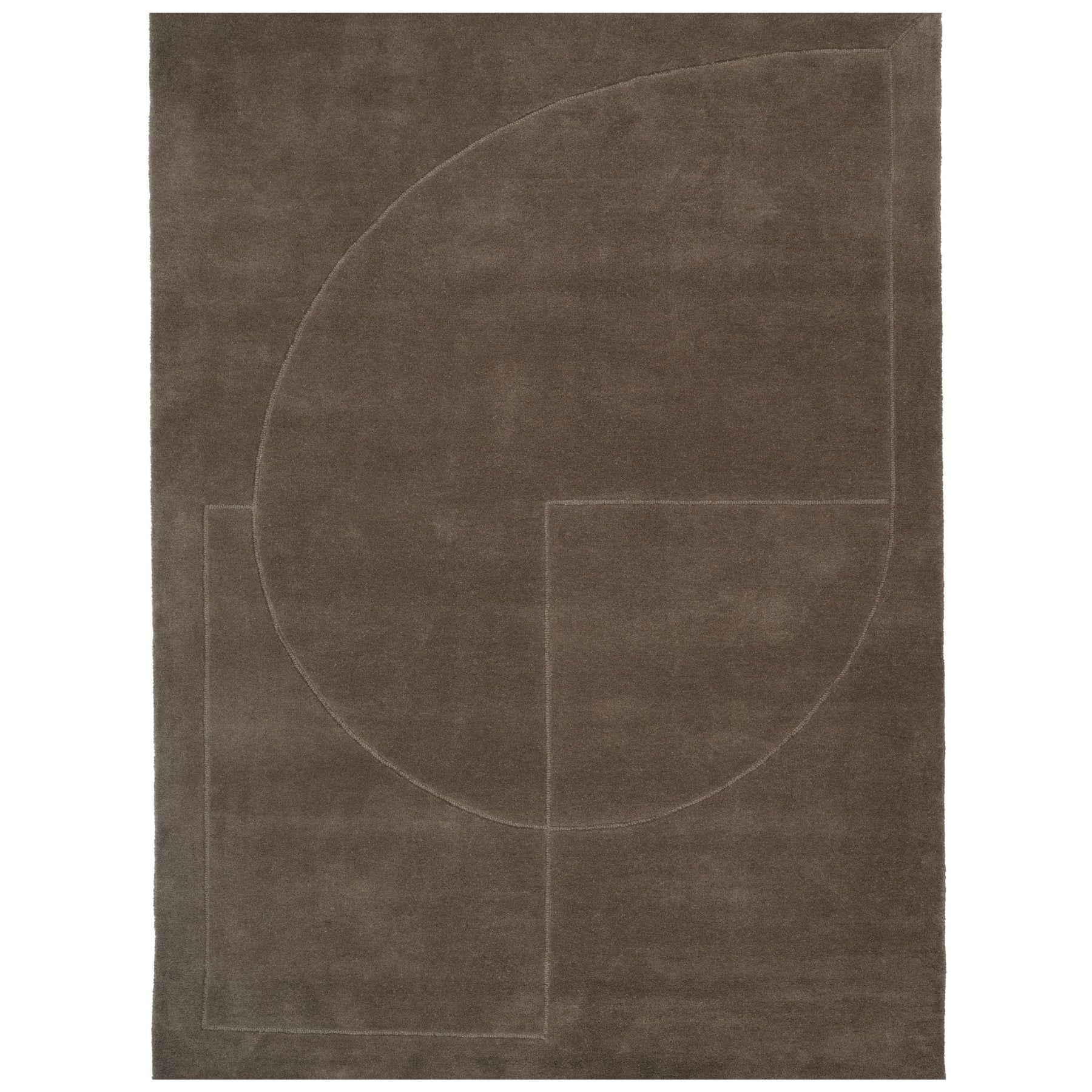 Linie Design Lineal Poem Rug Moss