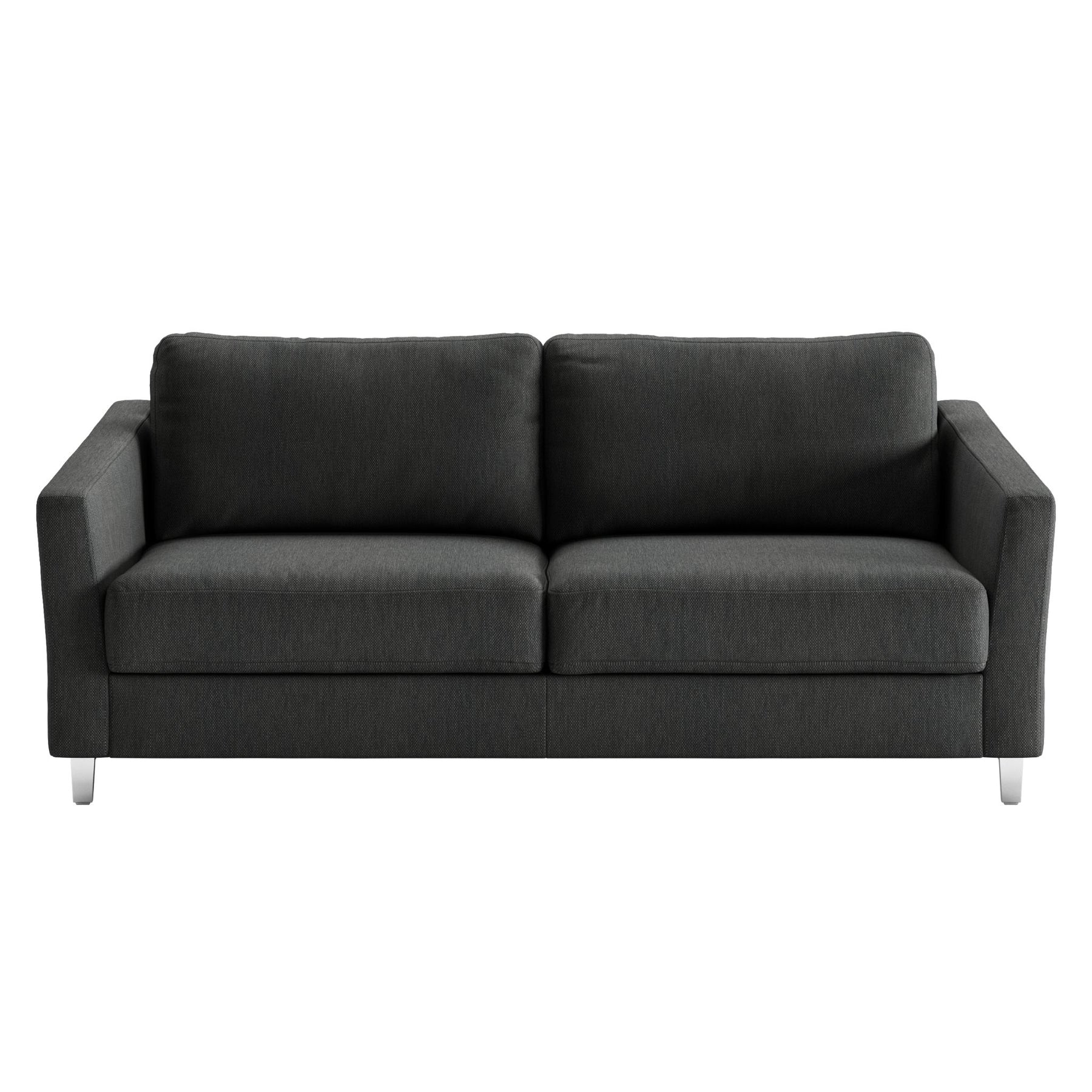 Luonto Monika Queen Sleeper Sofa Loule 630 Fabric Chrome Legs