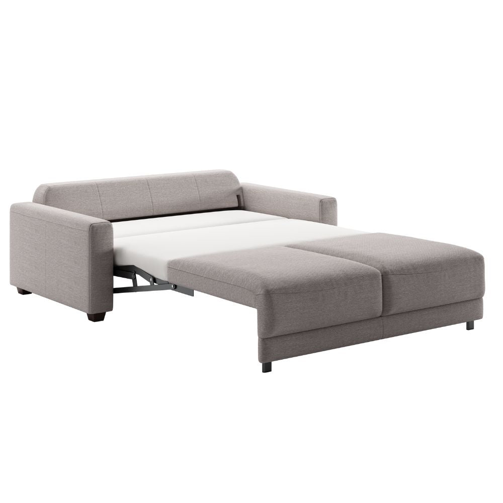 Luonto Belton Queen Loveseat Sleeper Sofa Gemma 86 Open Angled