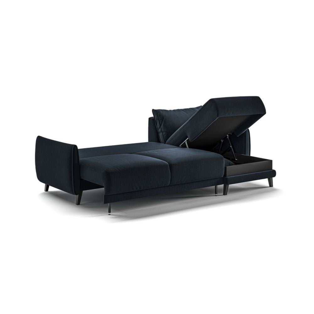 Luonto Dolphin Full XL Size Reversible Chaise Sleeper Sofa