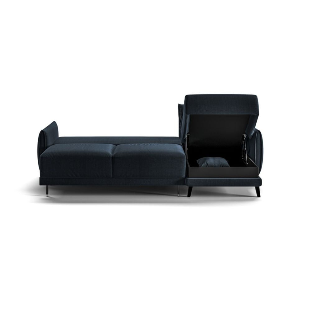 Luonto Dolphin Full XL Size Reversible Chaise Sleeper Sofa