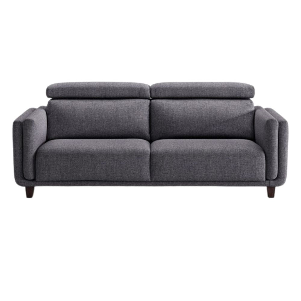 Luonto Paris King Sleeper Sofa Rene 04 with 104/9 Walnut Legs