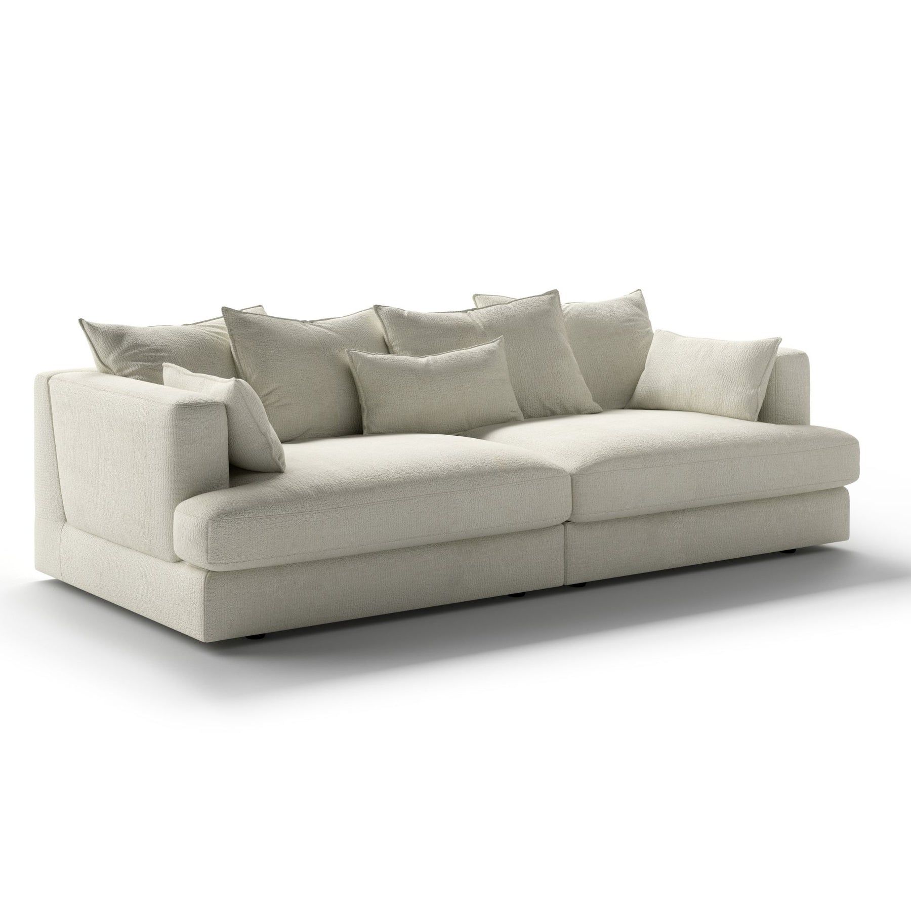 Luonto Vivian Sofa Harmony 02 White Angled