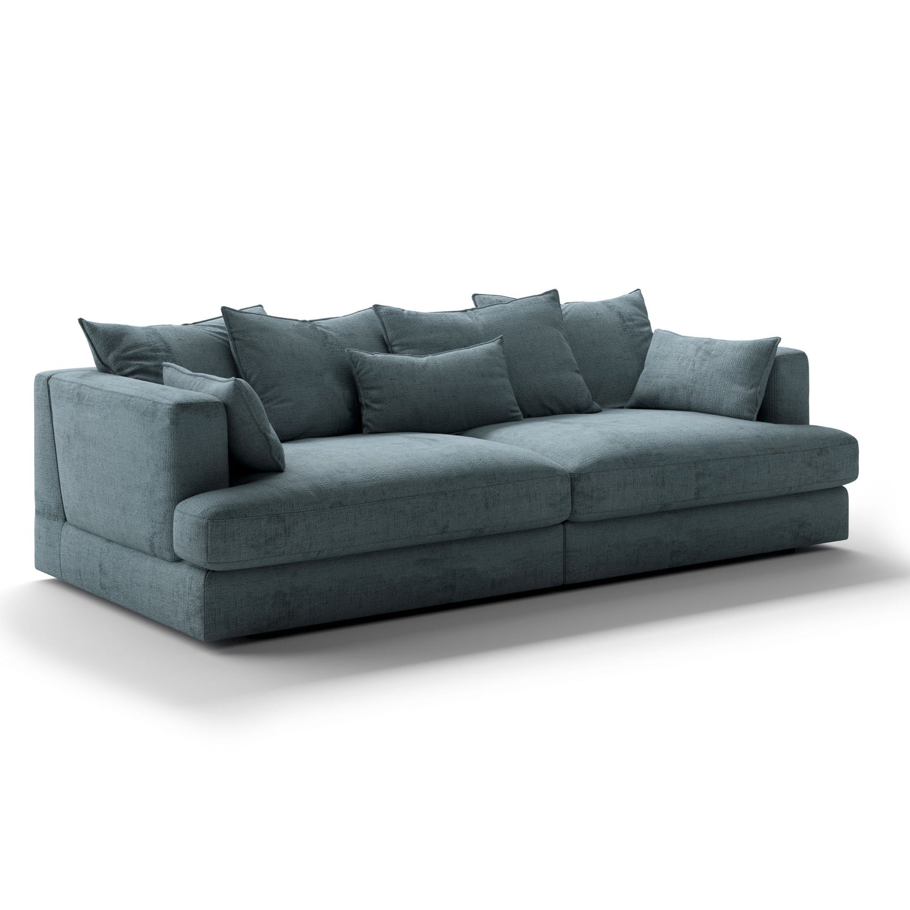 Luonto Vivian Sofa Harmony 77 Blue Angled