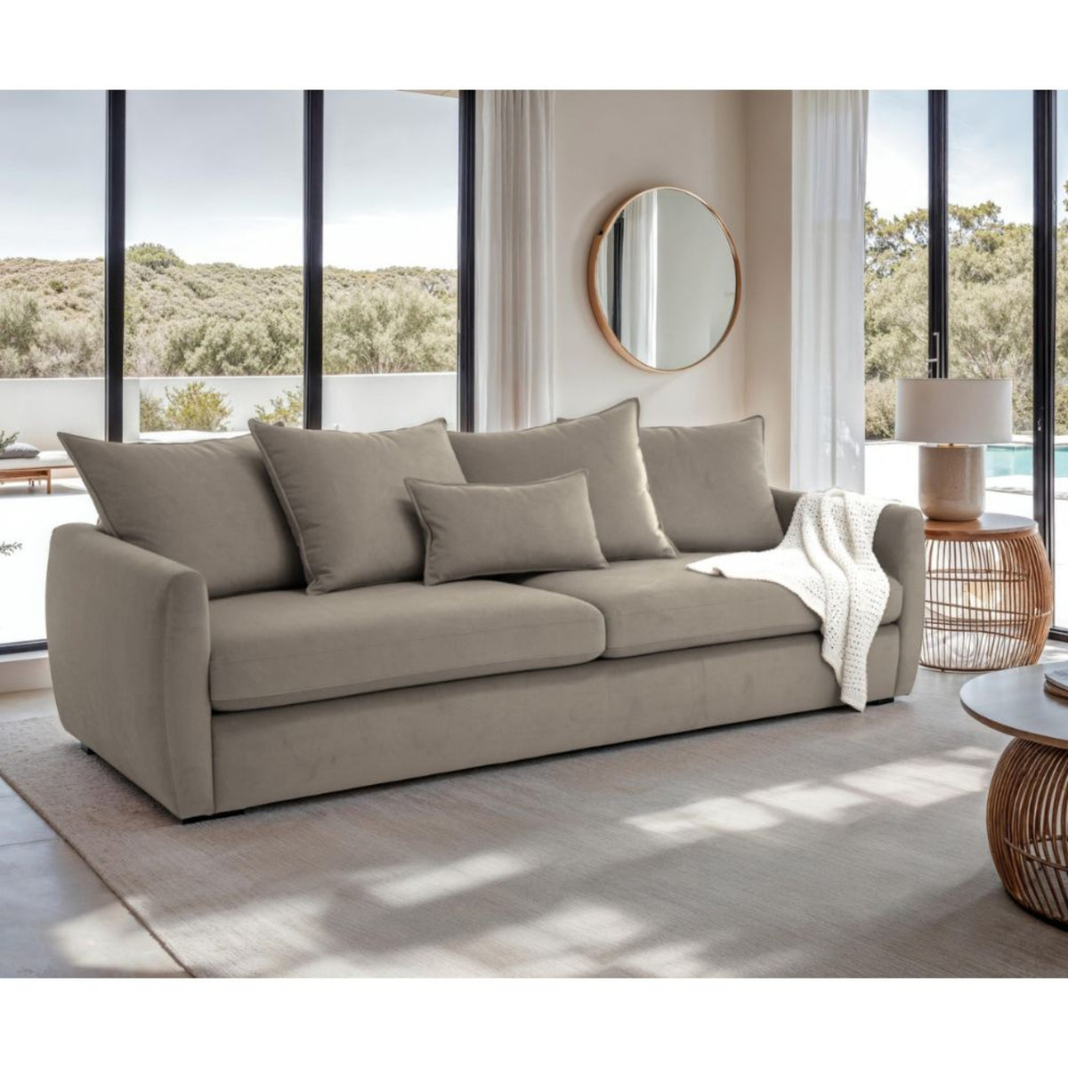 Luonto Winslow Sofa in Light Filled Living Room