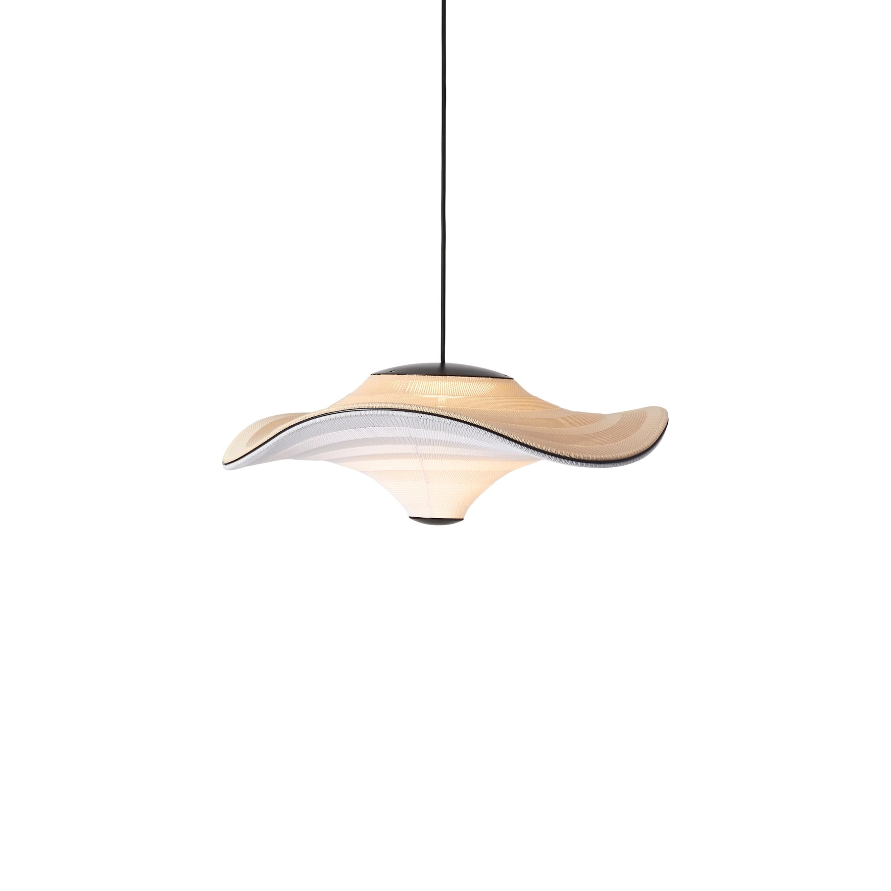 Made By Hand Flying Pendant 58 Golden Sand Light On