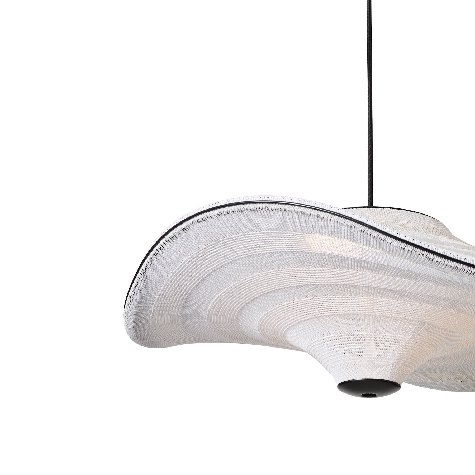 Made By Hand Flying Pendant Ivory White Detail