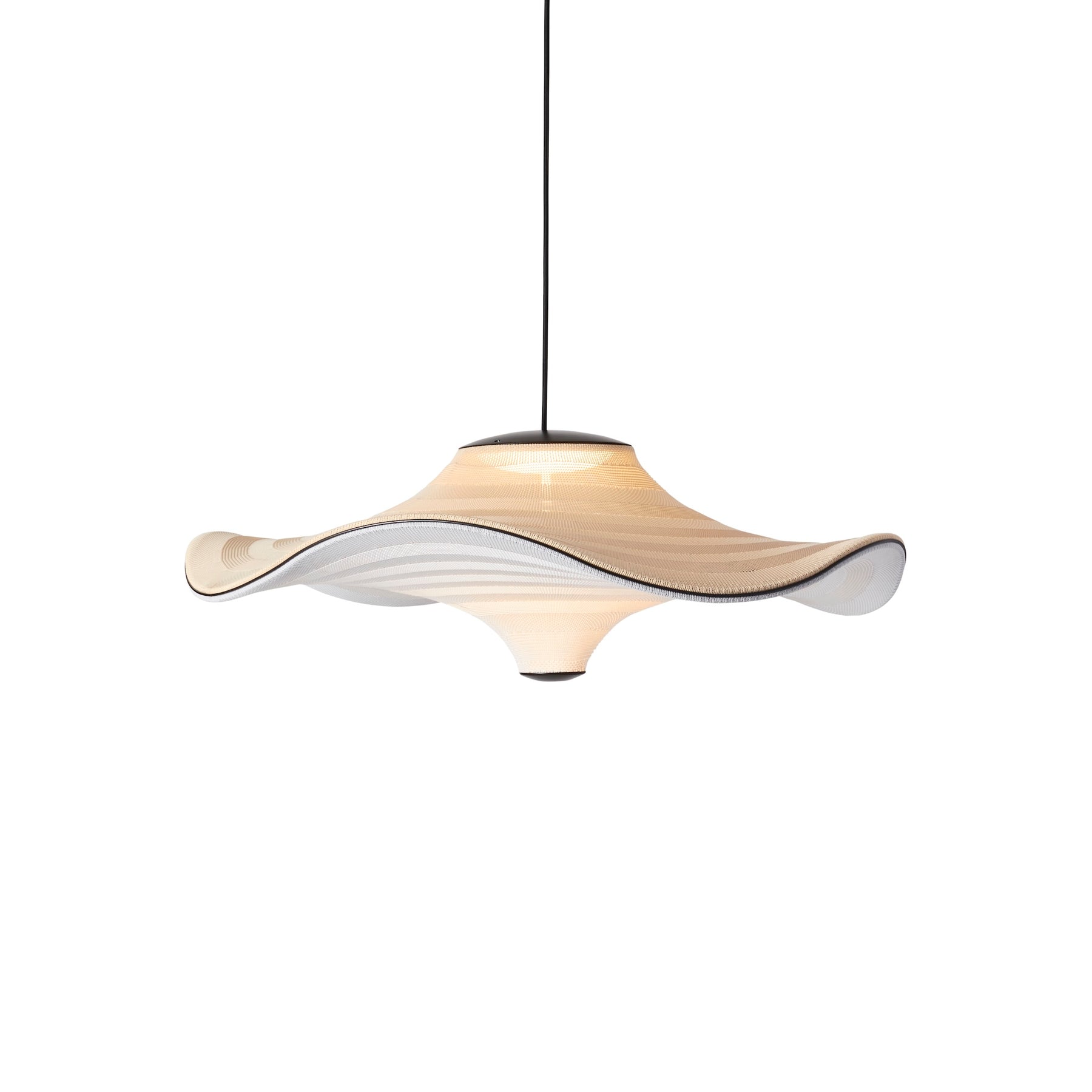 Made By Hand Flying Pendant 78 Golden Sand Light On