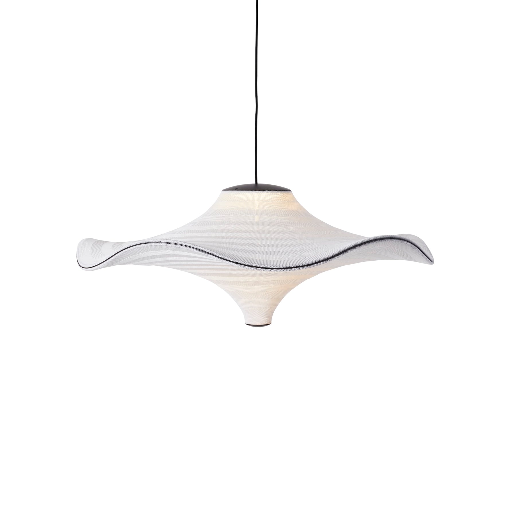 Made By Hand Flying Pendant 96 Ivory White Light On