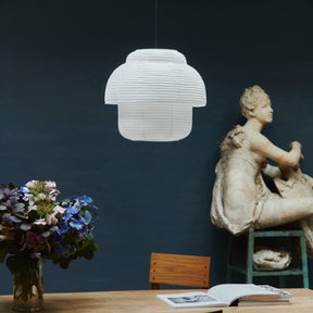 Made by Hand Papier Double Pendant 40 by Nina Braun Insitu