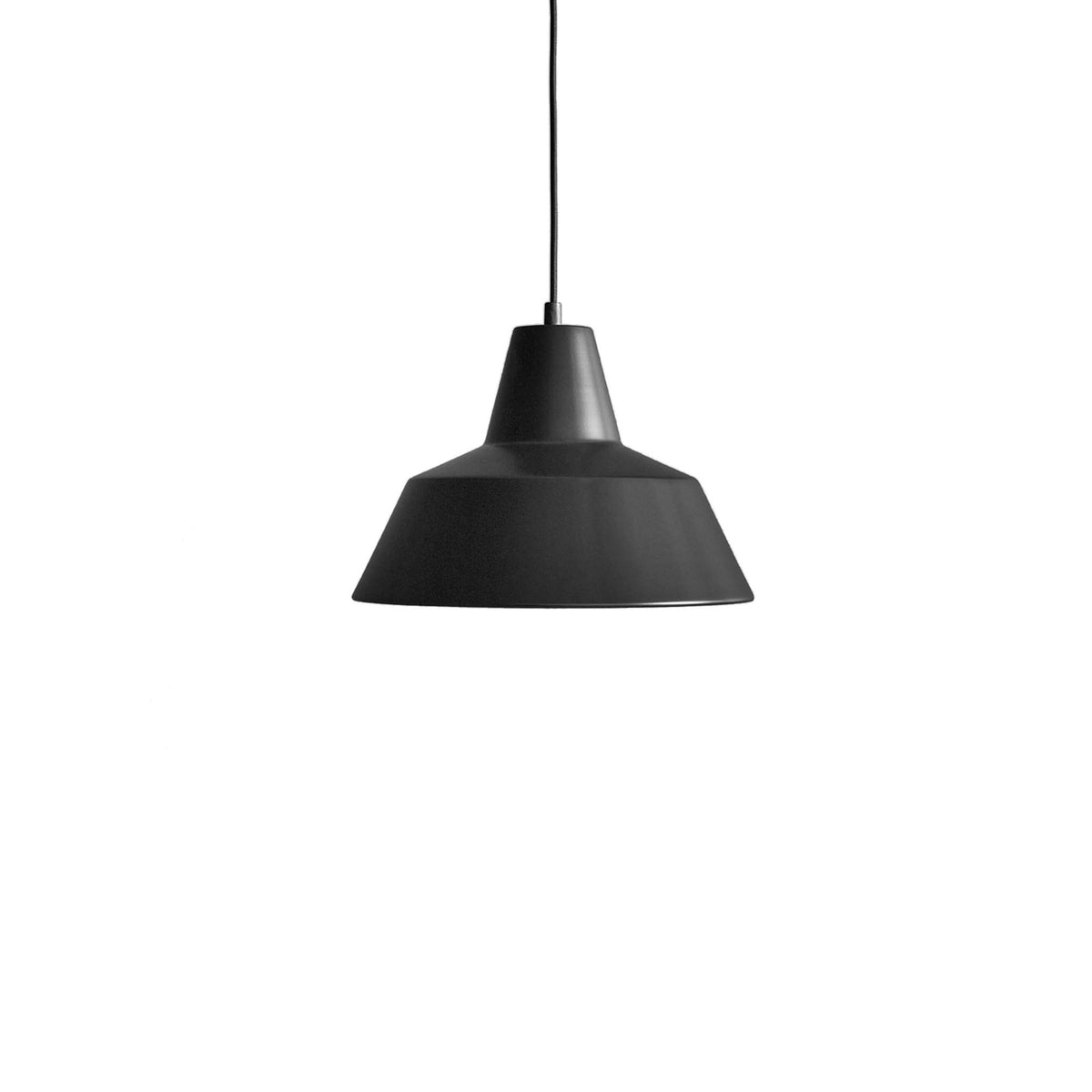 Made by Hand Workshop W3 Pendant in Matte Black by A Wedel Madsen