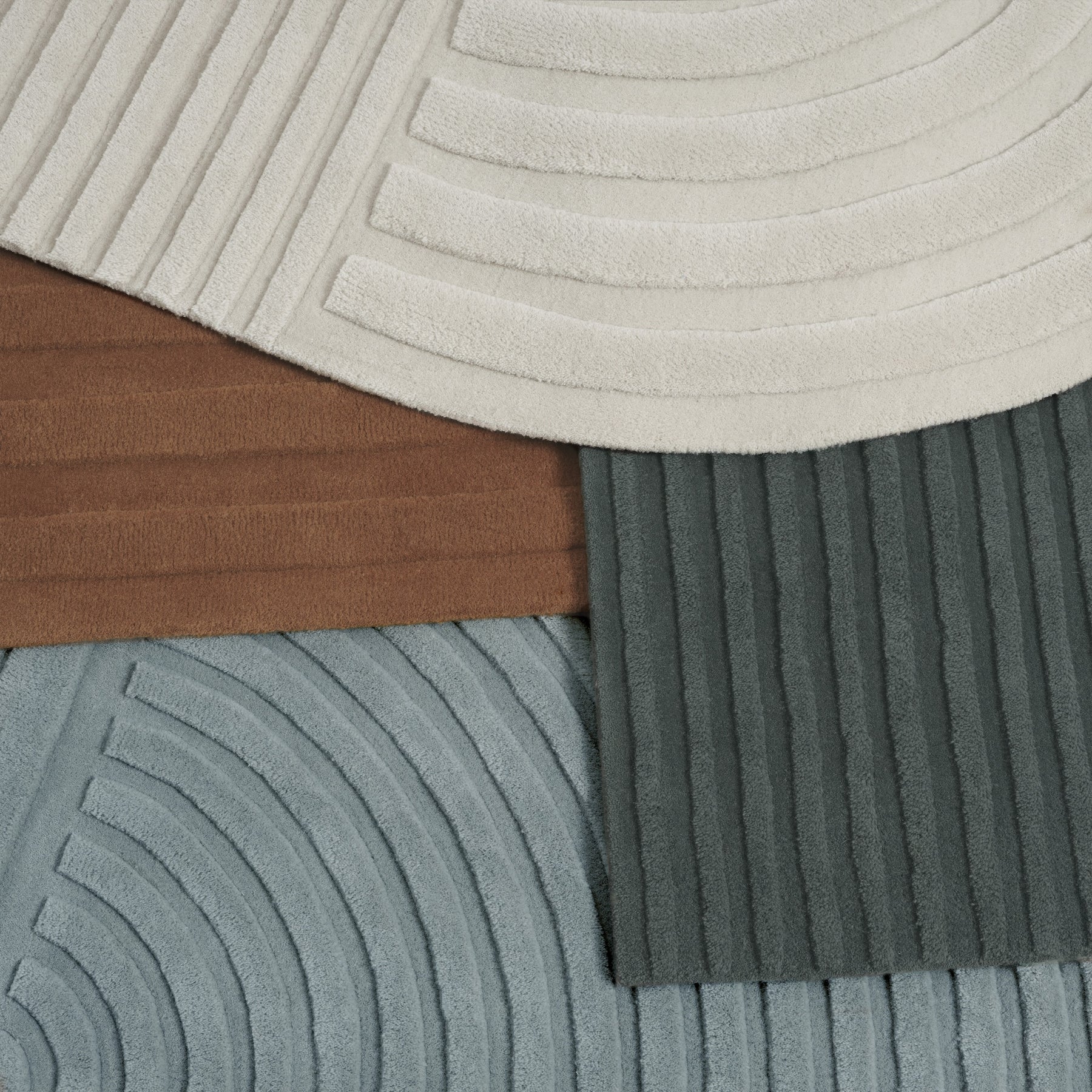 Muuto Relevo Rug Family