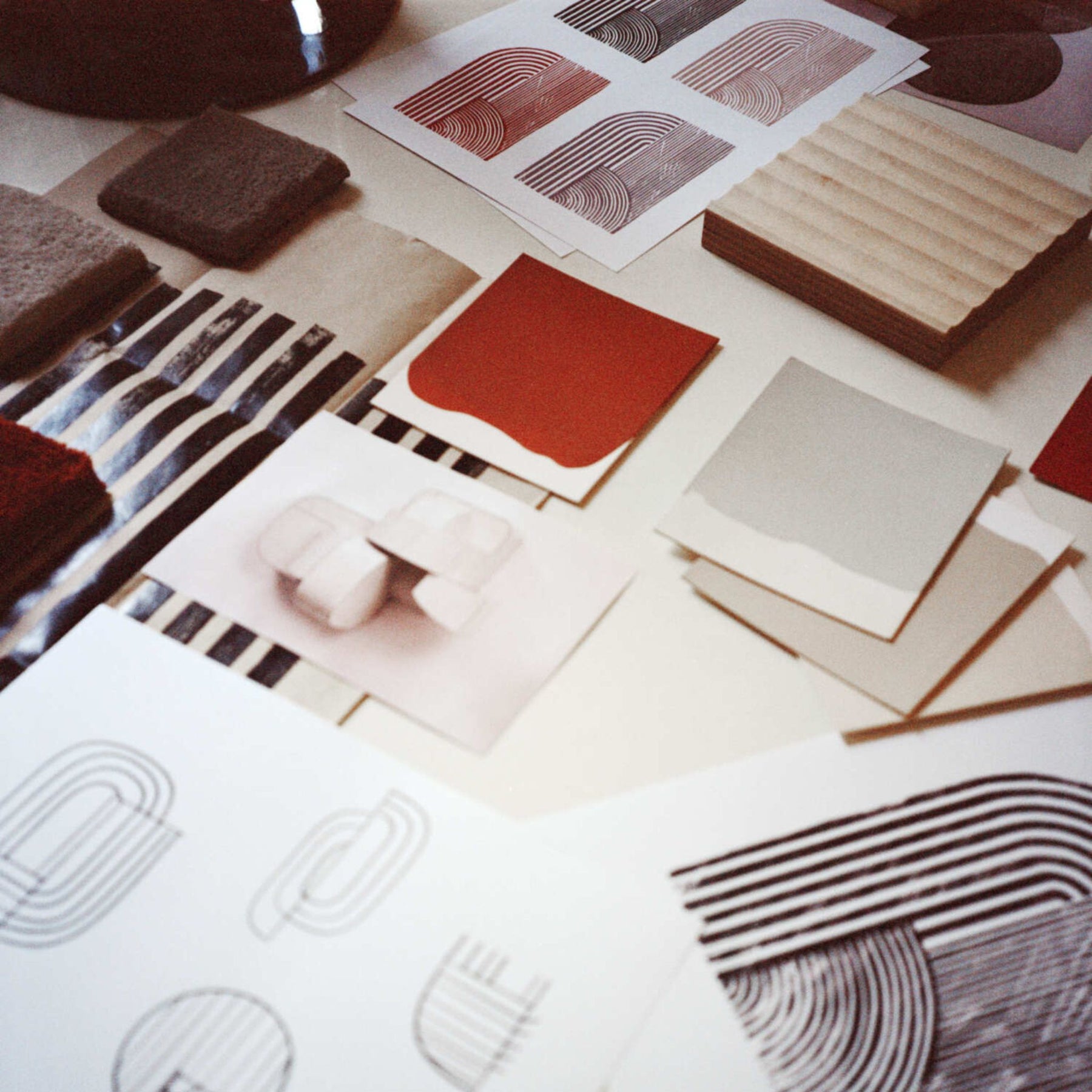 Muuto Relevo Rug Sketches and Prototypes inside Studio Pepe