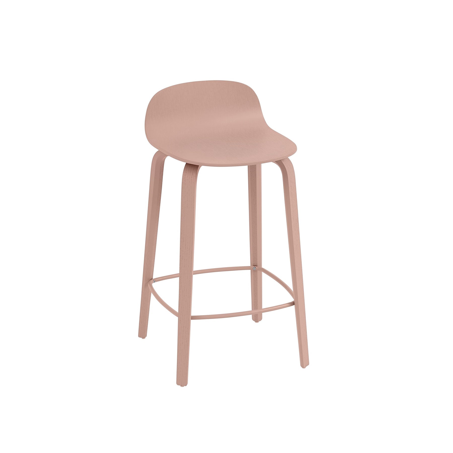 Muuto Visu Counter Stool Tan Rose