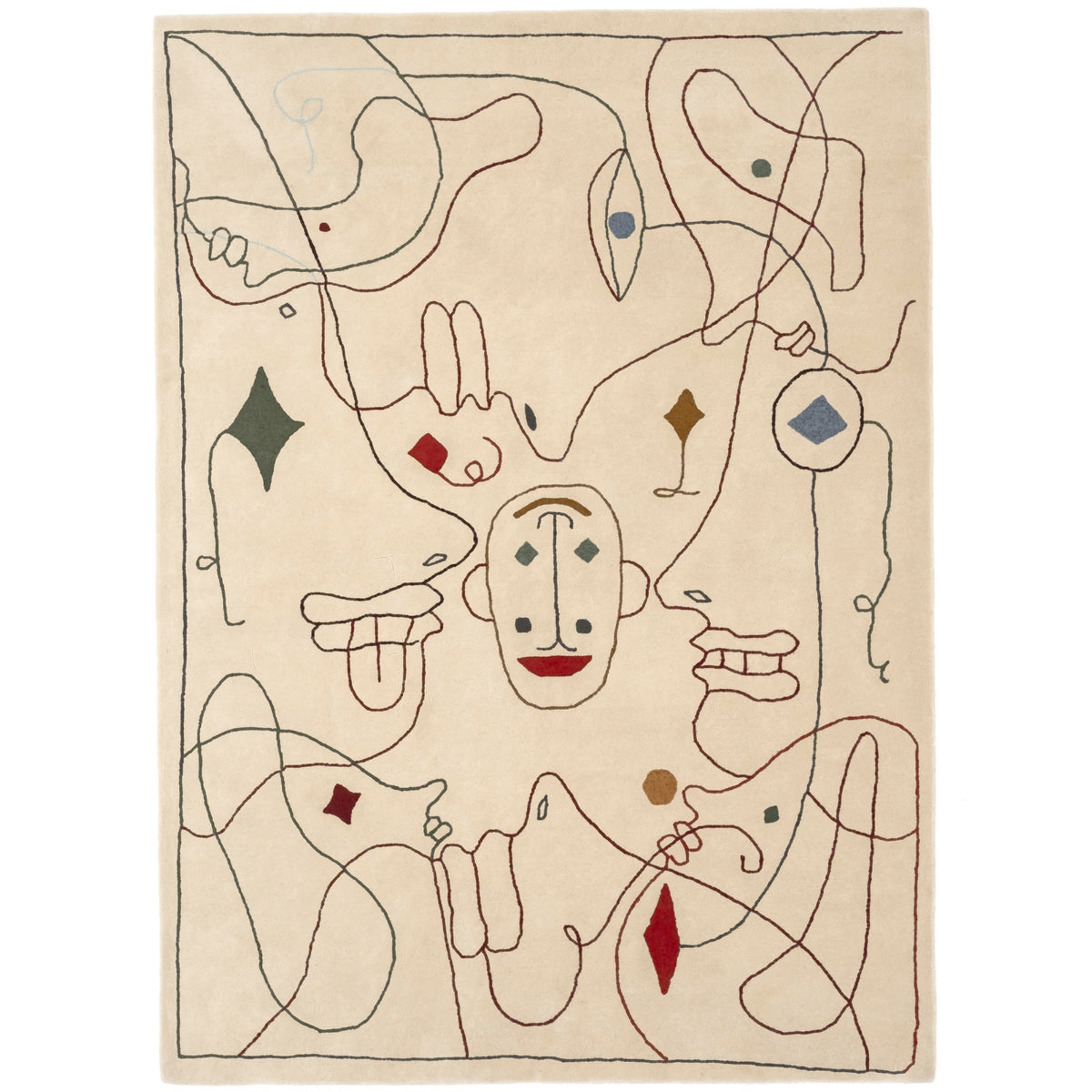 nanimarquina Silhouette Tufting Rug by Jaime Hayon