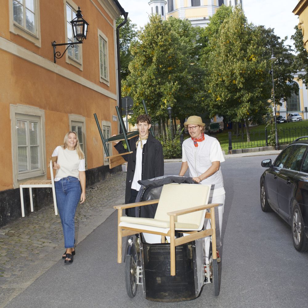 Pelagus Lounge Chair with Note Design Studio on Copenhagen Street