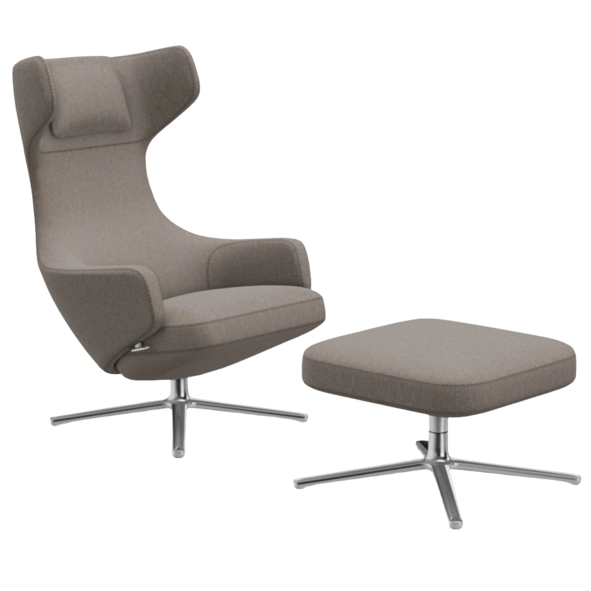 Vitra Grand Repos with Ottoman