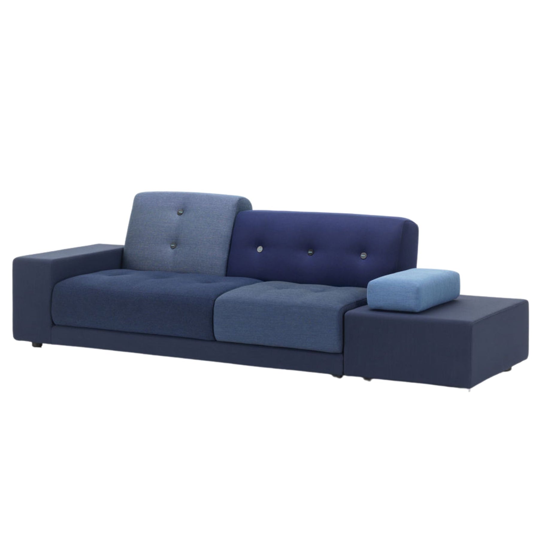 Vitra Polder Sofa by Hella Jongerius Antarctic Blues