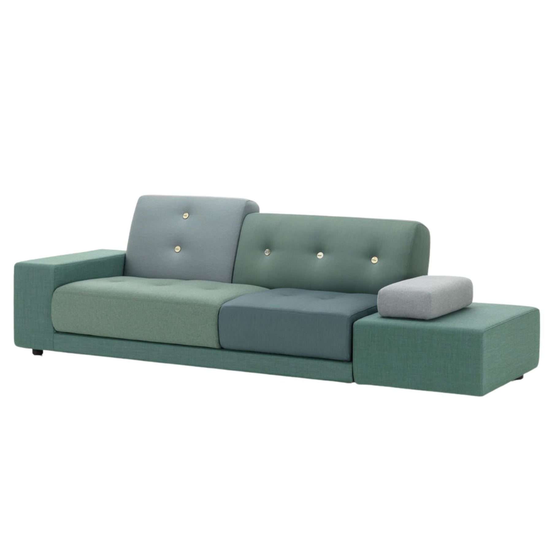 Vitra Polder Sofa by Hella Jongerius Sea Greens