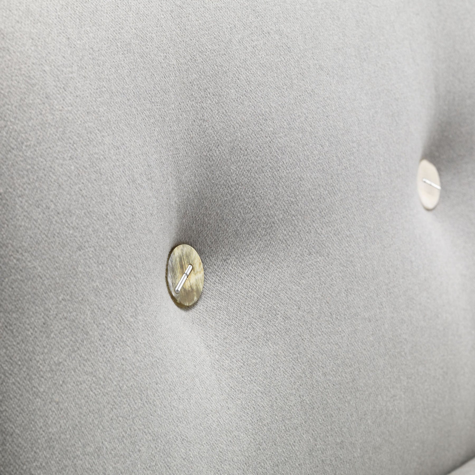 Vitra Polder Sofa by Hella Jongerius Pebble Greys Button Detail