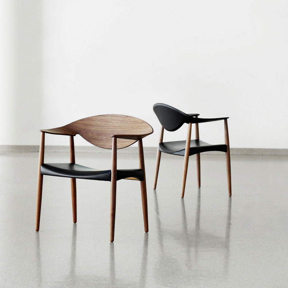 LM92T Metropolitan Chairs by Larsen and Bender Madsen in Room Carl Hansen & Son