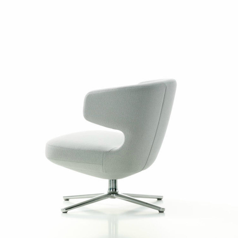 Antonio Citterio Petit Repos Lounge Chair White Back Vitra