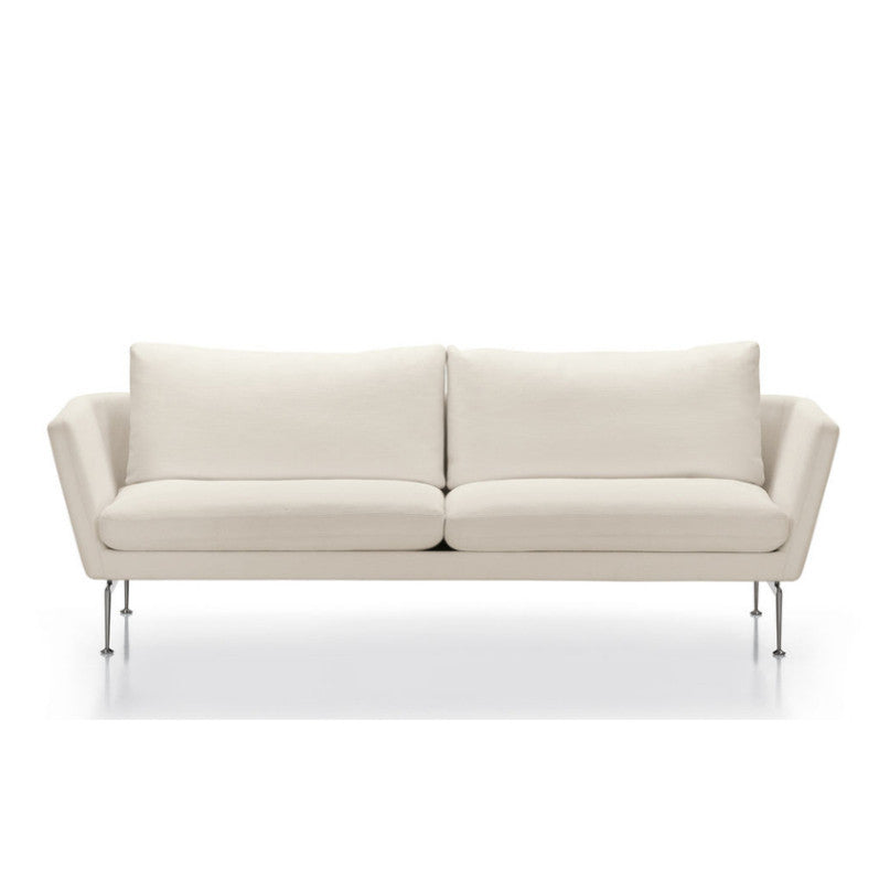 Antonio Citterio Three Seater Classic Sofa White Vitra