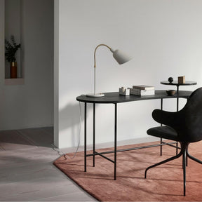 Arne Jacobsen Bellevue Table Lamp with Palette Desk and Catch Chair by Jaime Hayon for And Tradition Copenhagen