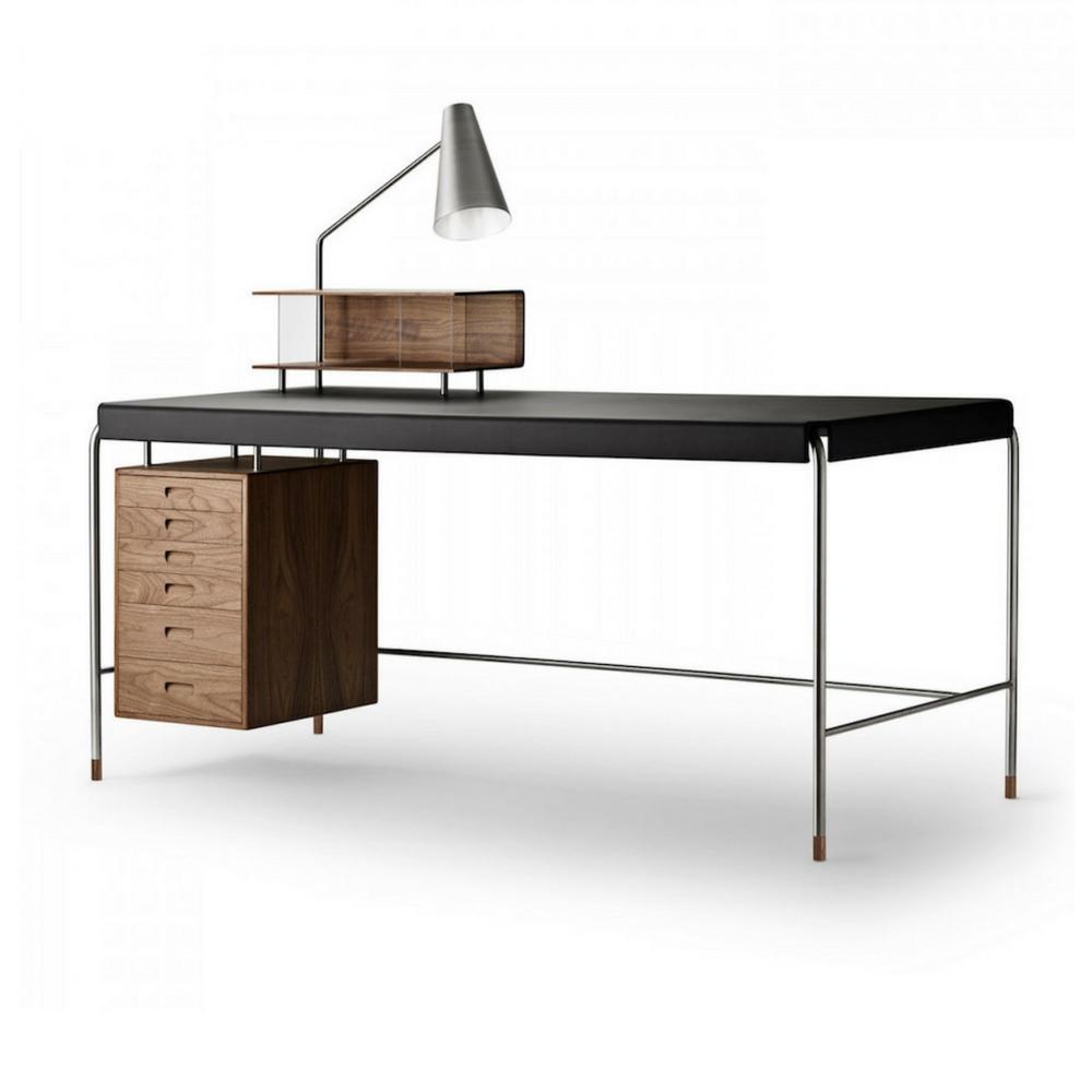 Arne Jacobsen Society Table AJ52 Writing Desk by Carl Hansen and Son