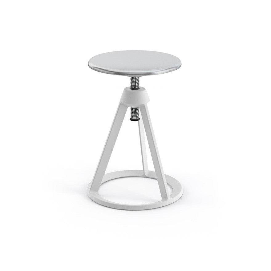 White Polished Aluminum