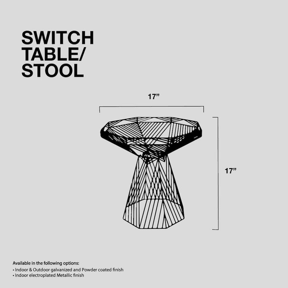 Bend Switch Stool Dimensions