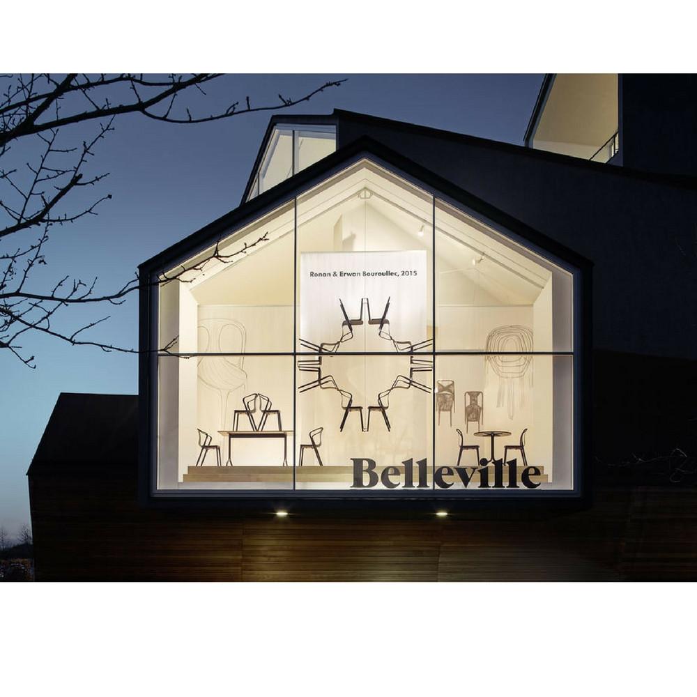 Bouroullec Belleville chairs in Vitra Herzog Demeuon House Window